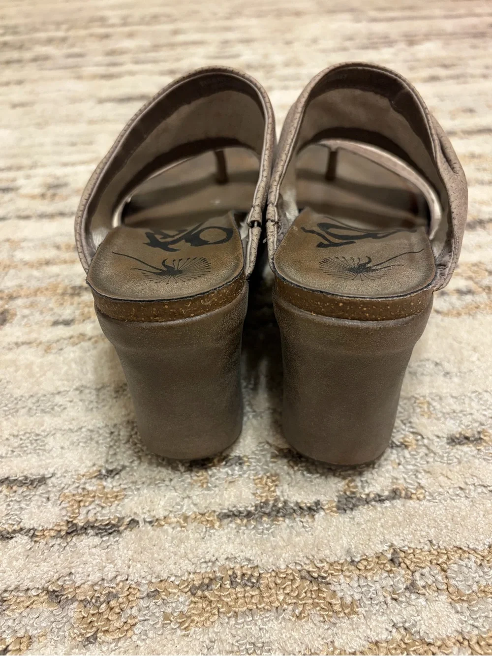 OTBT | Wedge Sandals in Taupe - size 7.5